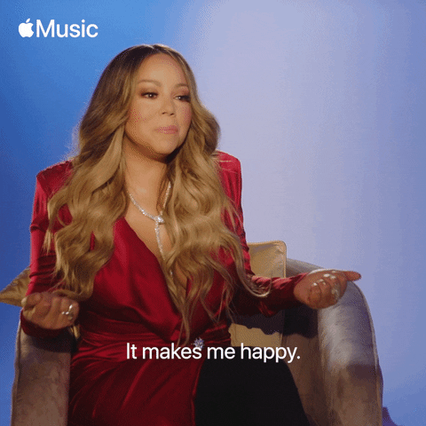 Happy Mariah Carey GIF by Apple Music