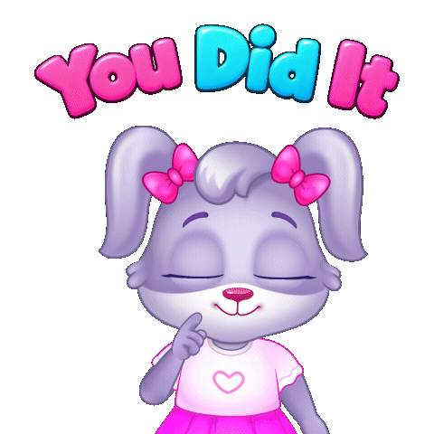 Excited Well Done Sticker by Lucas and Friends by RV AppStudios
