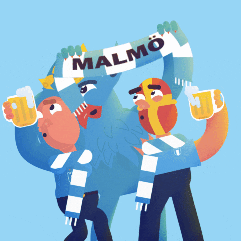 Malmo Ff Fans GIF by Manne Nilsson