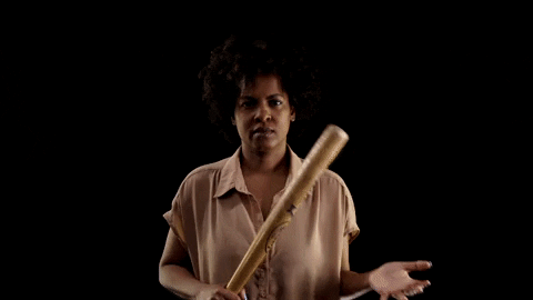 angry black person gif