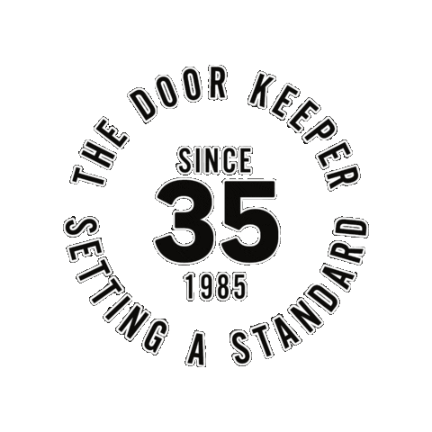 Solid Screen Doors Sticker