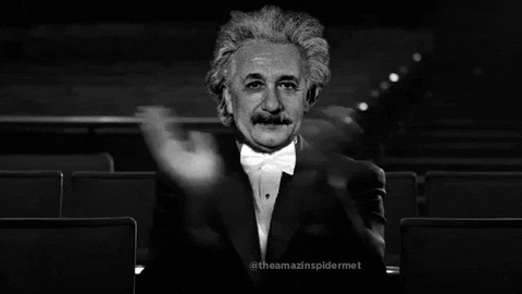 Einstein Slow Clap by JonDeanNYC, on Imgur