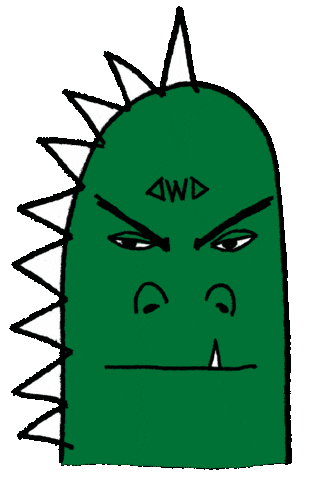 Dinosaur Dino Sticker by Dinosaurs Will Die