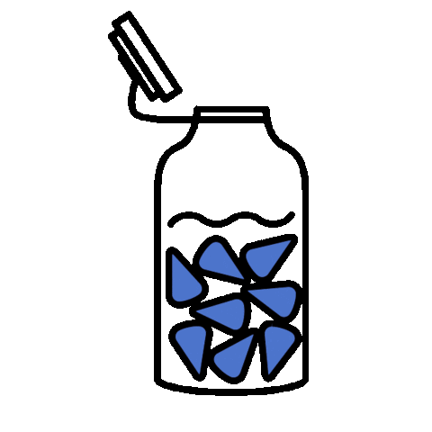 Cubes Shaking Sticker by EviveSmoothie