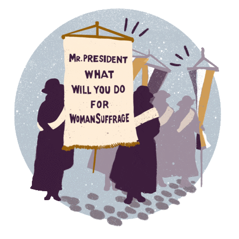 Women President Sticker by US National Archives