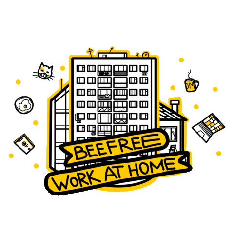 Workathome Beefree Sticker by Beeline Russia