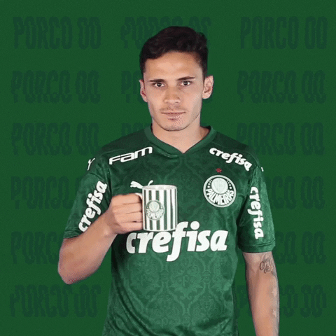 Raphael Veiga Drinking GIF by SE Palmeiras