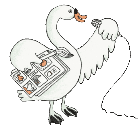 Schwan Sticker by Kultur In Stormarn