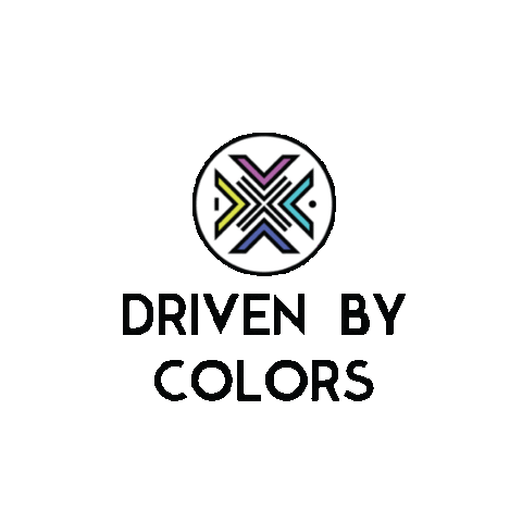 Driven By Colors Sticker