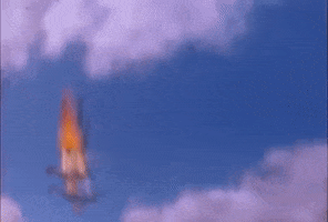 Flying The Rocketeer GIF