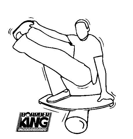 Skate Surf Sticker by Indoorboard