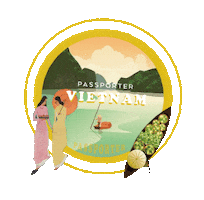 Vietnam Brandtrip Passporter Sticker by Passporter