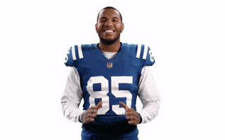 Eric Ebron Thank You GIF by Indianapolis Colts