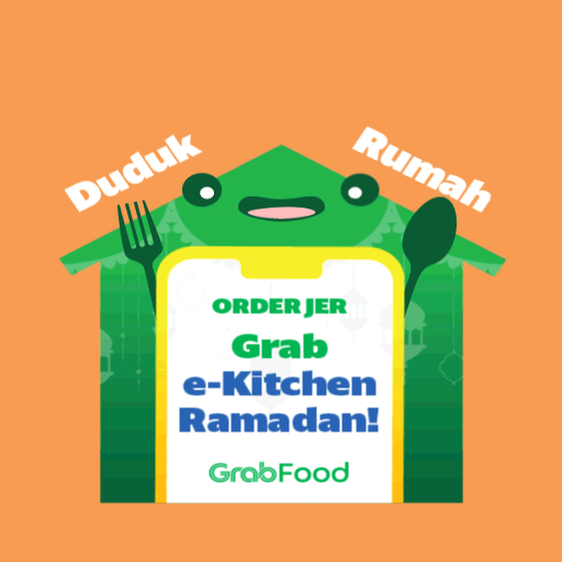 Hari Raya Ramadan GIF by GrabFoodMY