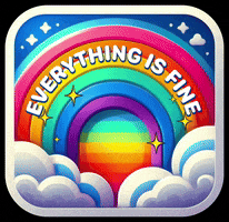 Rainbow Mood GIF by Bespattered Facade