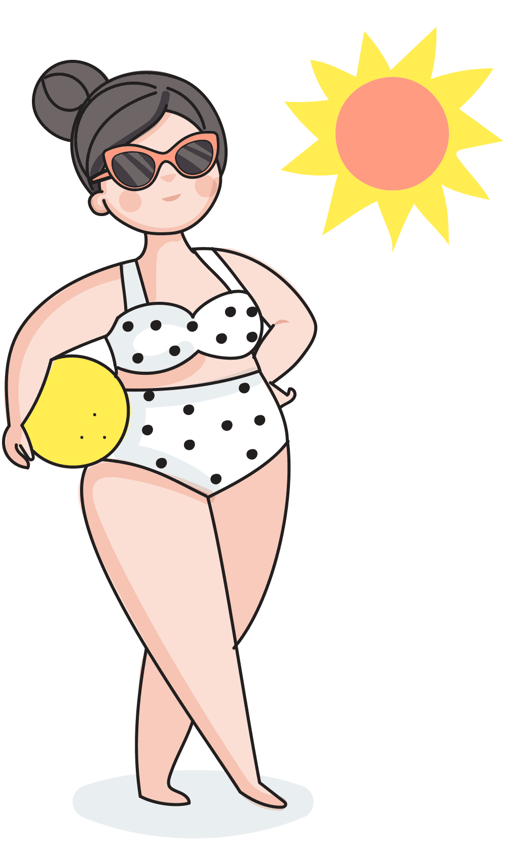 Summer Bikini Sticker by Diario de una gordita
