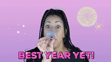 ComedianHollyLogan 2020 new year happy new year new years GIF