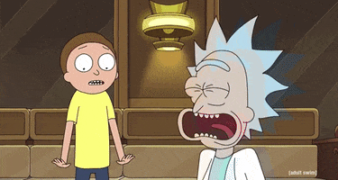 Yell Season 4 GIF by Rick and Morty