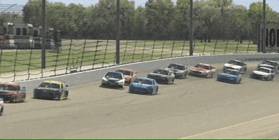 Car Crash Race GIF by NASCAR