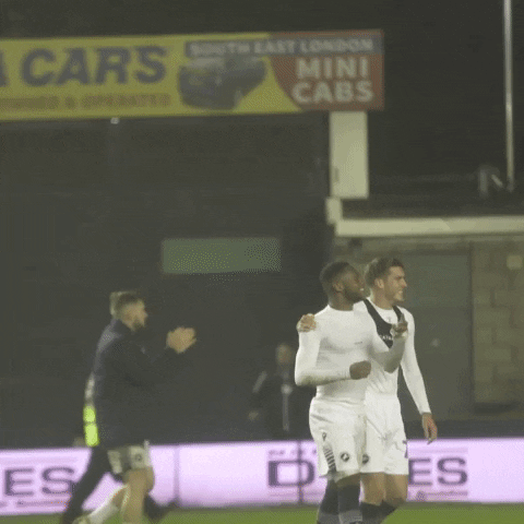 Dance Laughing GIF by MillwallFC