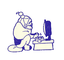 Trabajo Working Sticker