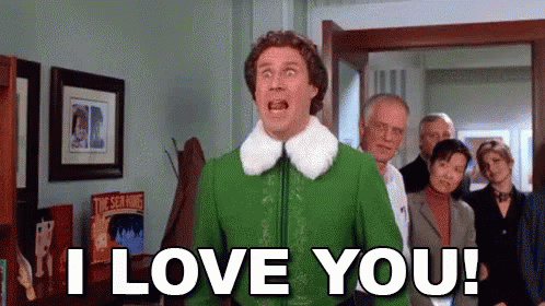 I Love You Elf GIF - Find & Share on GIPHY