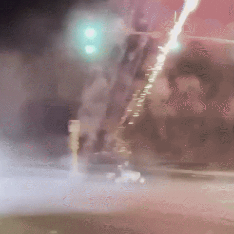 Fireworks Drifting GIF