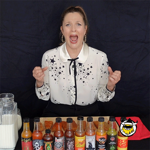 Hot Sauce Omg GIF by The Drew Barrymore Show