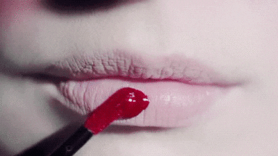 Maquillage Gloss rouge