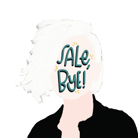 Bye Sticker