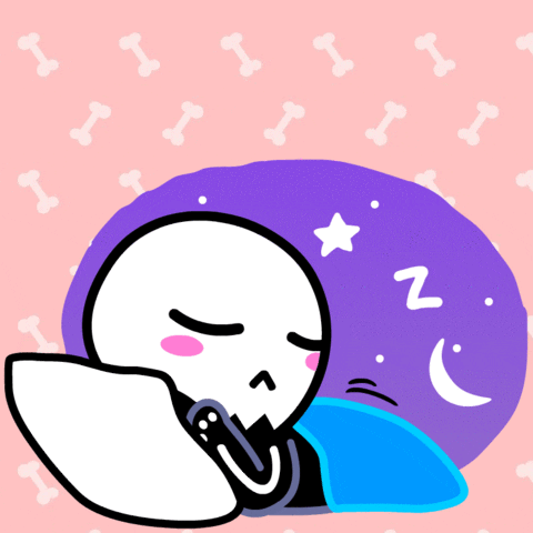 Tired Good Night GIF by The Valentines