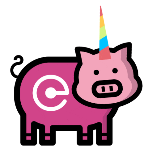 Entrepreneur Piggy Sticker by GENERATOR HdM Startup Center