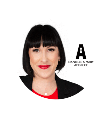 Danielle and Mary Ambrose Sticker