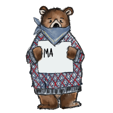 Bear Sticker