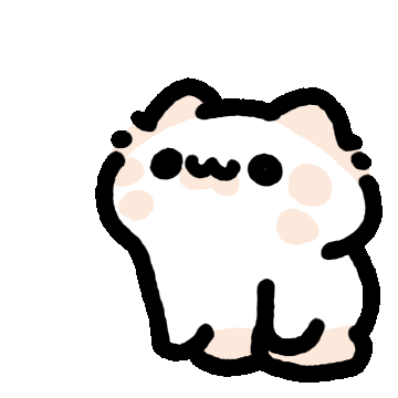 Cat Sticker by MYAOWL