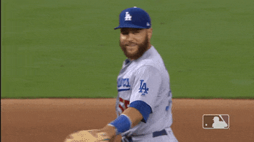 Los Angeles Dodgers Smile GIF by MLB