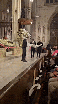 Pro-Palestine Protesters Interrupt Holy Saturday Mass at St Patrick's Cathedral in New York