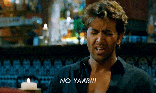 No Yaar GIF by Hrithik Roshan Superstar - Find & Share on GIPHY