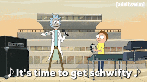 RICK E MORTY: 5 idee originali da regalare per Natale ad un vero fan 1 Urban Dictionary: get schwifty