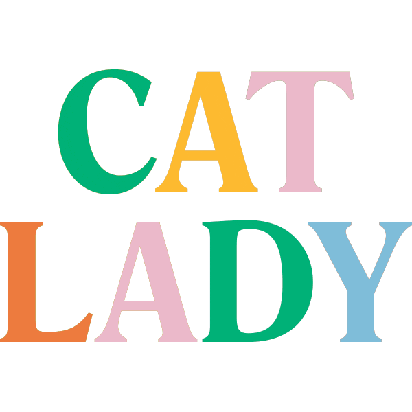 Girls and Their Cats Sticker