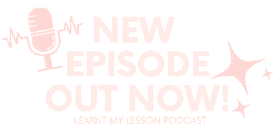 Lmlpoddy Sticker by Learnt My Lesson Podcast