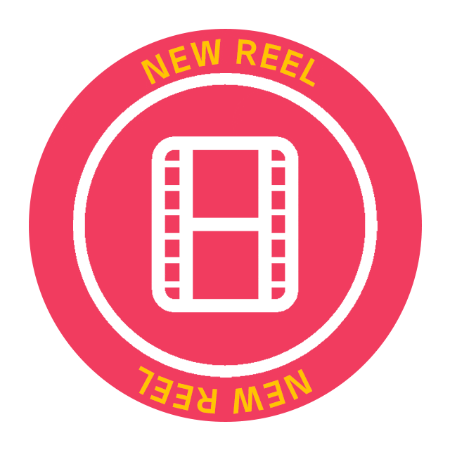 New Reel Sticker by Taqnia Creative Agency