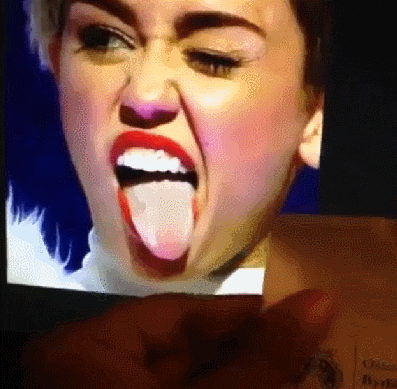 Tongue Piercing Porn Gif - Miley cyrus tongue GIFs - Get the best GIF on GIPHY