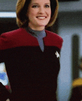 star trek voyager smile GIF