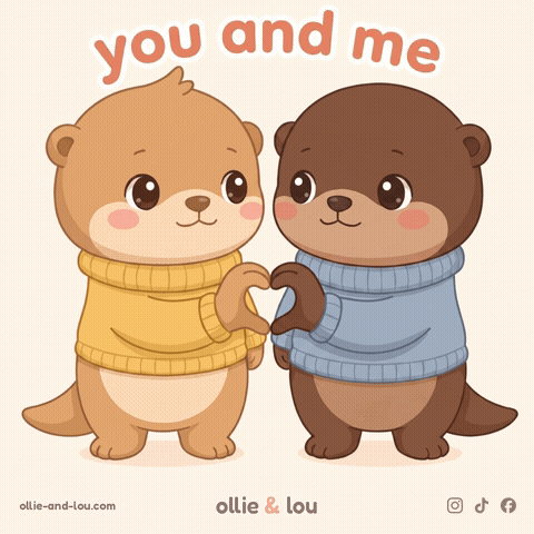 Love You Couple GIF by Ollie & Lou