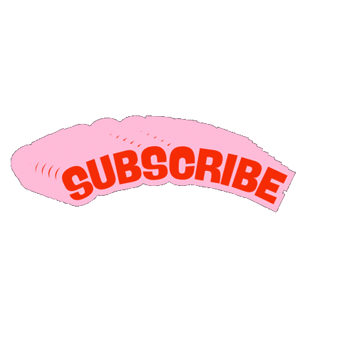 Pink Follow Sticker by Jennifer Greenhill