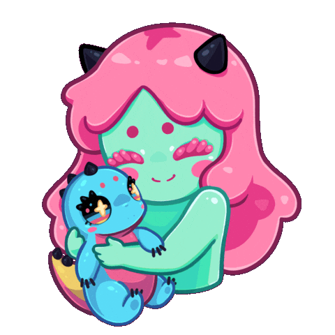 Girl Love Sticker by Okokume