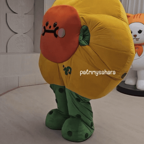 Mascot Sunflower GIF