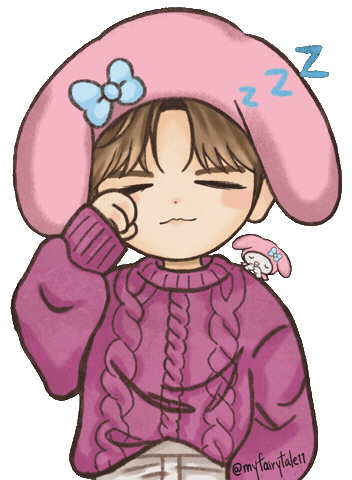 Sleepy Sticker