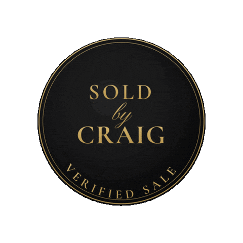 Real Estate Realtor Sticker by SOLDbyCraig